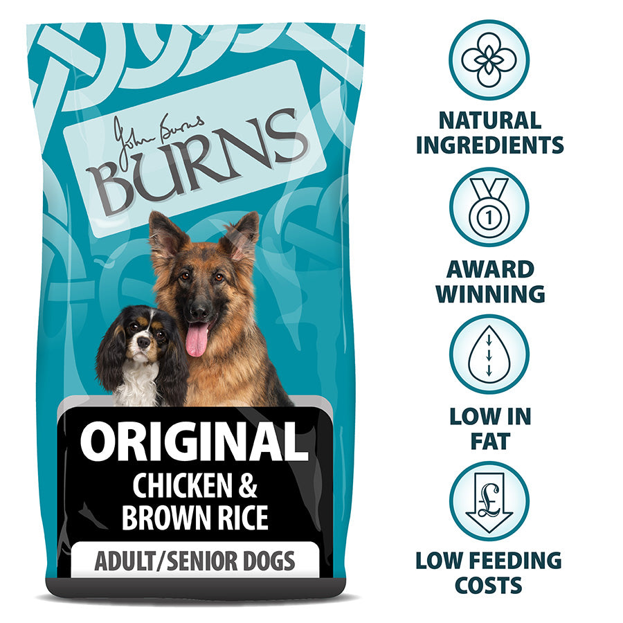 Burns Dry Dog Food Chicken and Brown Rice