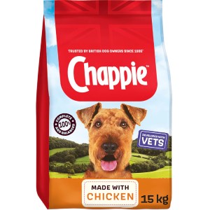 Chappie Adult Dog Food with Chicken and Wholegrain Cereal 15 kg