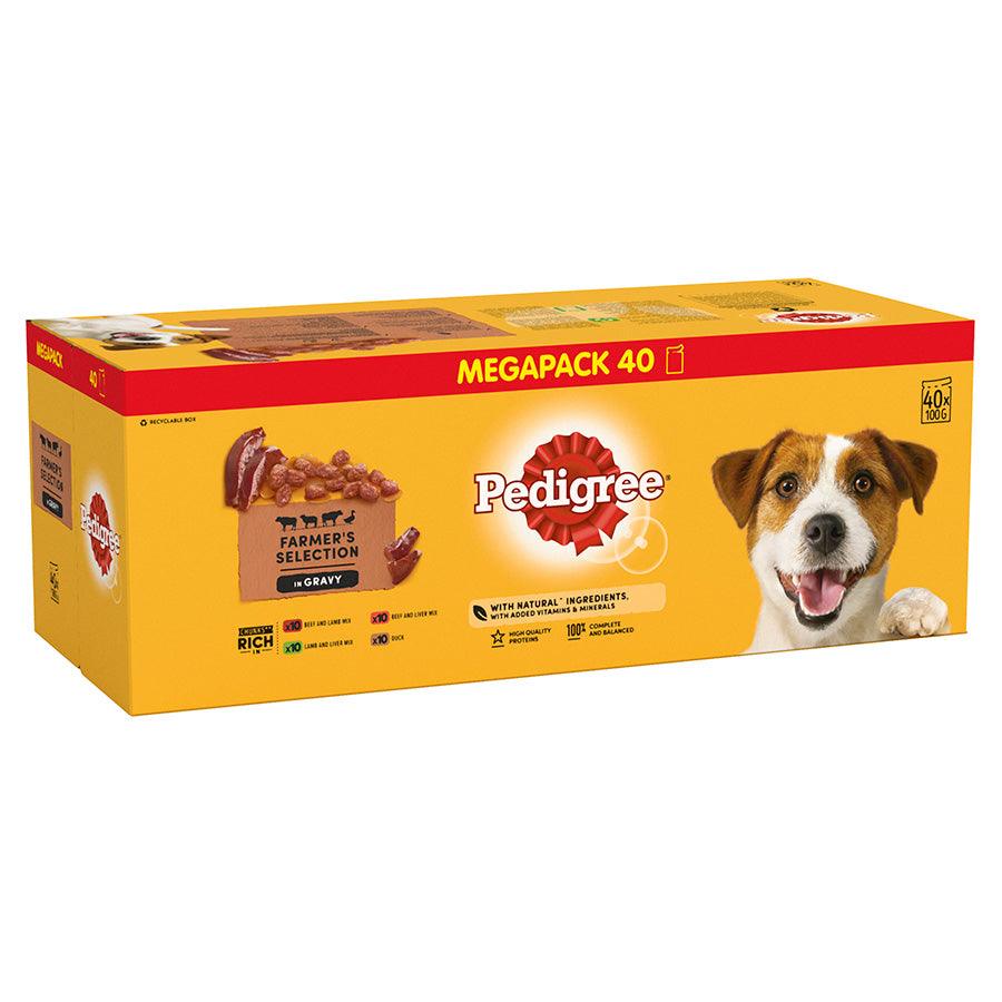 Pedigree Wet Adult Dog Food Mixed In Gravy