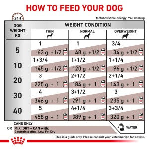 Royal Canin GastroIntestinal Low Fat Dog 12 x 410g